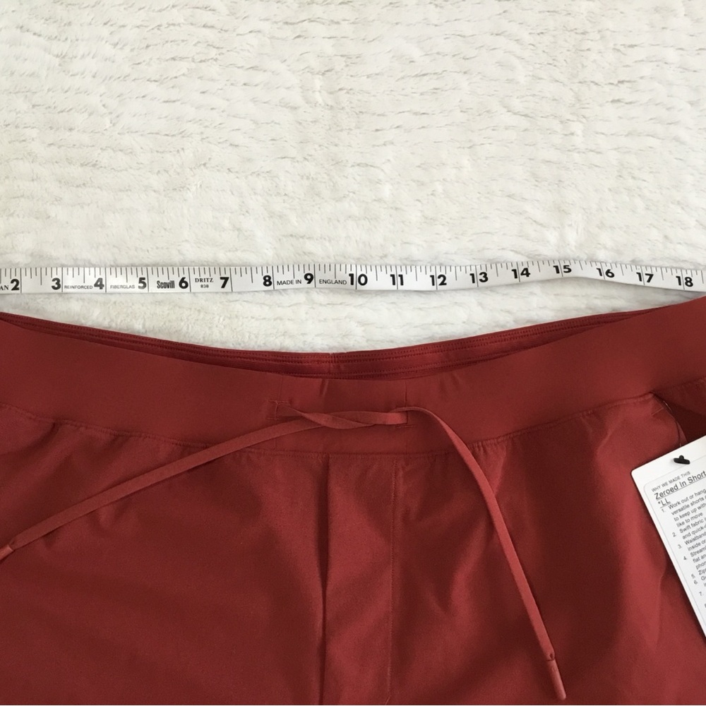 Lululemon Zeroed In Short 5" Linerless NWT Size XXL - Picture 7 of 10